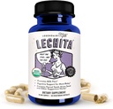 Legendairy Milk Lechita, Understøtter Mælk Flow, Organic Fenugreek Gratis Amning Supplement, Organic Fennel & Anis, Lavet i USA, 60 Veganske Kapsler