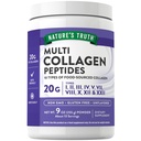 Nature 's Truth Multi Collagen Peptid Powder Mex124; 9 oz Mex124; Type I, II, III, V, X Mex124; Unflavored Mex124; Non- GMO & Gluten Free Supplement