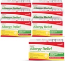Leader 4 Hour Allergy Relief, Chlorpheniramin Maleate Tablets, Antihistamin, 4 mg, 100 Count (pakning med 6)