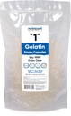 Nutricost tomme kapsler Gelatine størrelse 1-1000 Clear tomme '1' Gel kapsler - Kosher, Non- GMO, Soy Free, Gluten Free