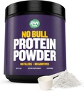 2 LB No Bull Unflavored Whey Protein Powder, Pure, Instantized Whey Supplement, High Protein, Low Carb, No Fillers, Ingen tilsætningsstoffer, Flavorless