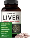 Lever Advanced, 240 Veggie Kapsler 124; Mælk tidsel med gurkemeje, Mælkebøtte Root, Artiskok, Sort Currant Oil & mere i 15-in-1 urteformel