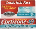 Cortison-10 Cooling Relief Anti- Itch Gel 1 oz (pakning med 3)