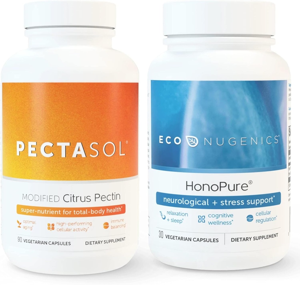 EcoNugenics Ultimate Cellular Health & Immunity Support Pack Note 124; HonoPure - Magnolia Bark Extract, 30 Kapsler