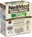 NeilMed Sinus Rinse Kit med Xylitol, 50 Greve (pakke med 1)