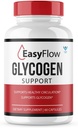 Easy Flow Glycogen Support EasyFlow Glyco piller, Easy Flow maksimal styrke Glycogen sundhed og blod Support, EasyFlow Advanced Glyco Optimizer Officiel formel - 60 kapsler