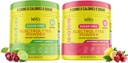 Keto Vitals Cherry Limeade Bundle med Raspberry Lemonade - 2 Pack Bundle Keto Electrolytes Powder - Elektrolyter med kalium, Magnesium, natrium, calcium - Cherry Limeade & Raspberry Lemonade