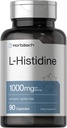 Horbäach L- Histidine 1000mg 90 Kapsler: 124; Non- GMO og Gluten: fri