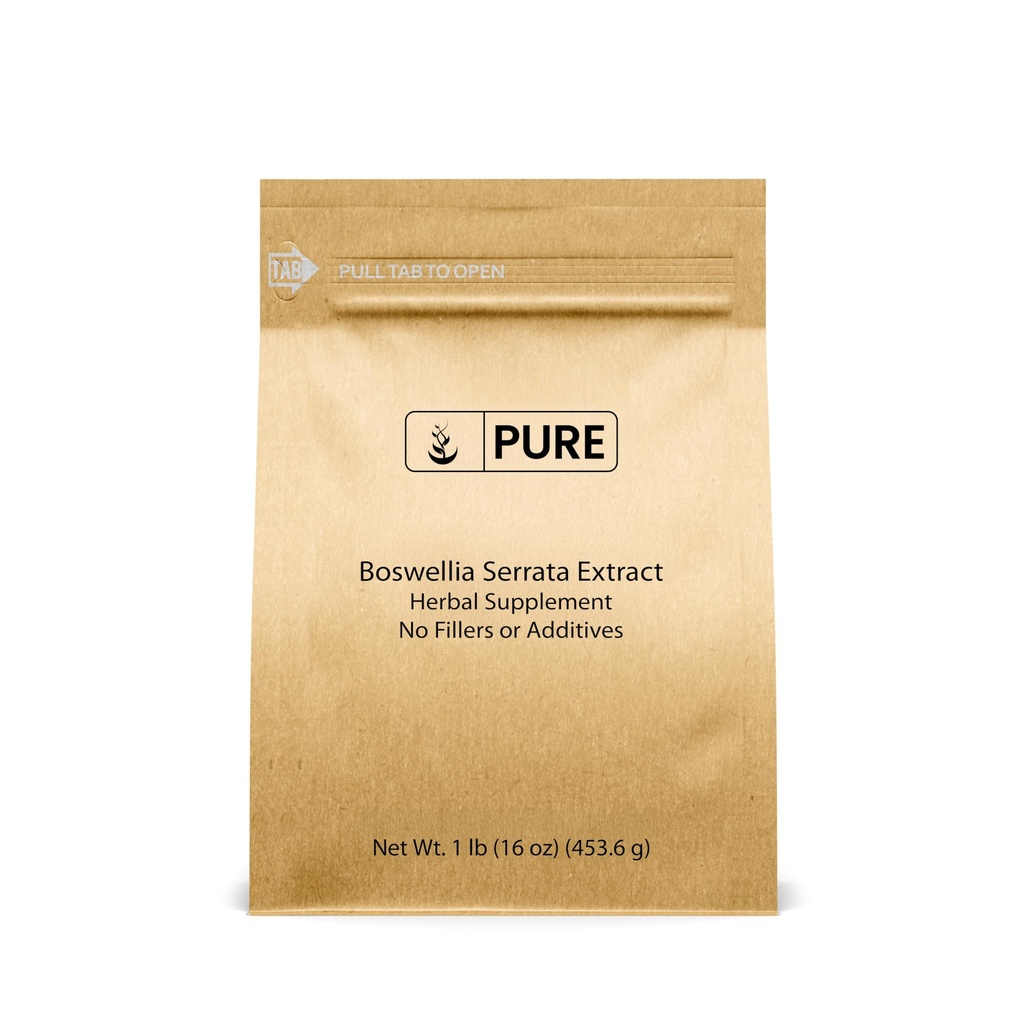 PURE ORIGINAL INGREDIENSER Boswellia Serrata Extract (1lb) Urtetilskud Pulver, Non- GMO