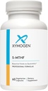 XYMOGEN 5 MTHF - 3,400 mcg DFE Bioactive Folate Supplement som Quatrefolisk - Cardiovaskulær, Mood + Methylation Support - Vitamin B methylfolat som L Methylfolat (60 kapsler)