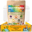 Hundepræatale vitaminer - Multivitamin, folinsyre, calcium, jern, mineraler og aminosyrer. Ideel til Gravid, Amning og Nyfødte Kæledyr - Senior Dog Supplement, Komplet Puppy Multi Vitamin.