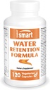 Supersmart - vand retention Formulering (Advanced Complex) - med Mælkebøtte, Guarana, Koffein, Betalains - Natural Lymphatic Drainage Support 124; Non-GMO & Gluten Free - 120 Vegetariske kapsler