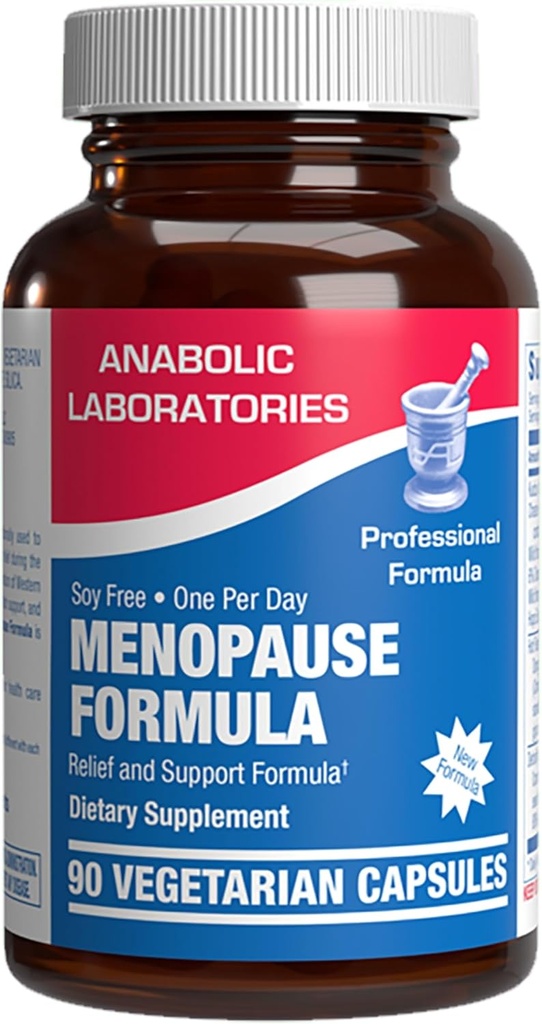 Phytoestrogen Menopause Supplement for Women - Clinical Formula with Dong Quai Vitex & Black Cohosh for Menopause Hot Flashes Night Sweats Mood Support & More - One Capsule Daily - 1 Month Supply