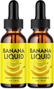 Banana supplement Flydende Original 60ml Banana Uddrag Væske til kvinder Gut Sundhed 2 Pack