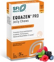 Equazen Pro SFI Health Fish Oil Jelly Chews - Omega 3 & Omega 6 for Kids & Teens - EPA, GLA & DHA for Kids Mood, Memory & Focus Support - optimeret til biotilgængelighed og absorption (45 Jelly Chews)