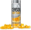 Censor NDS Nutrition Fat Loss og Body Toner med CLA, Fish Oil, Saflor og Omega 3-6-9 Blend - Kosttilskud til forbedret energi, stofskifte og sundhed - 180 Softgels