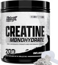 Nutrex Forskning Mikroniseret Creatin monohydrat pulver - 200 Servere (1KG) Pure, Unflavored Creatin monohydrat supplement for muskel Gain, Styrke og ydeevne, 5G Per Serv (2.2lbs)