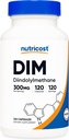 Nutricost DIM (Diindolylmethan) Plus BioPerine 300mg, 120 Vegetariske kapsler - Op til 4 måneders forsyning, Max Strength DIM supplement