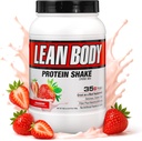 Labrada Nutrition Lean Body Hi- Protein Shake, Strawberry, 2.47-Pound Tub Strawberry EMBALLAGE MAJ VARY