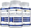 Research Verified Joint Support - Glucosamine, MSM, Turmeric, Boswellia, BioPerine - Vegan - 270 Capsules - 3 Month Supply