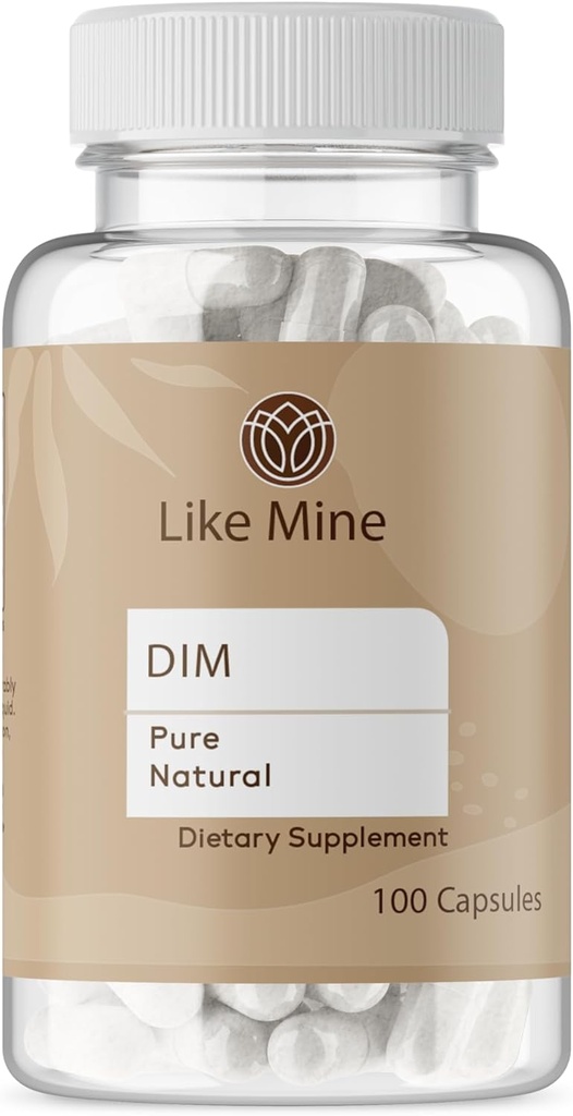 Ligesom mine DIM (100 kapsler), Pure & Natural, Ingen Fyldere eller tilsætningsstoffer, Kosttilskud