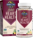 Livets have Herbals Heart Health Supplement med Folate, Bergamot, Green Tea & Vitamin E & K for Cholesterol, Circulatory & Blood Pressure Support, Non-GMO, Gluten- Free, Citrus Flavor, 30 Servere
