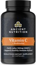 Ancient Nutrition Probiotika og C-vitamin tillæg, understøtter sund immunsystem og tandkød sundhed, Lavet uden GMO 'er, Superfood supplement, Paleo og Keto Friendly, 30 Servere