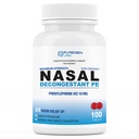 Puregen Labs Nasal Decongestant PE 100 Tablets Б124; Phenylephrin HCl 10 mg Tablets Б124; Maximum Strength124; Non Drowsy Nasal & Sinus Congestion Relief På grund af kulde eller allergi (1)
