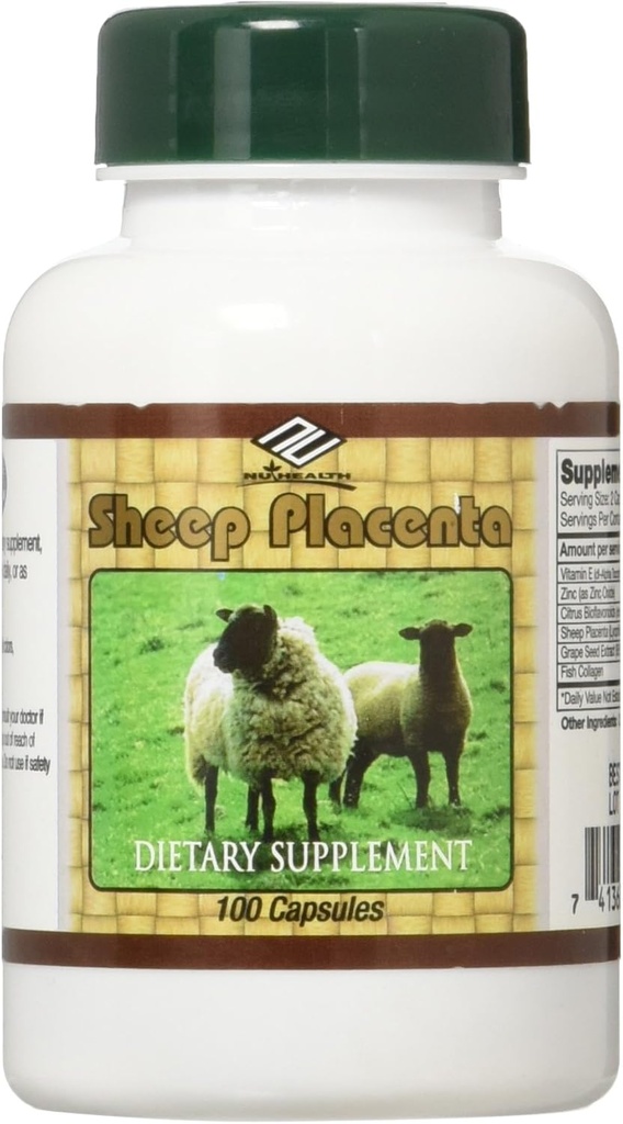 Får Placenta Complex 100 kapsler, FRESH, Ny vare Godt produkt!!