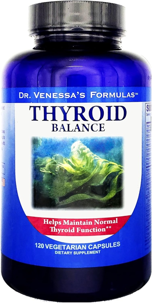 Dr. Venessas Formulas ™ Thyreoideabalance 120 Vegetariske kapsler