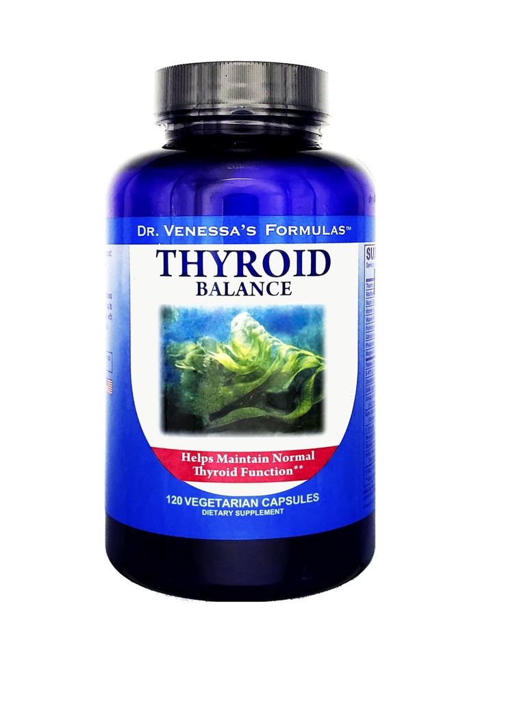 Dr. Venessas Formulas ™ Thyreoideabalance 120 Vegetariske kapsler