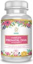 Aktivitet Komplet prenatal DHA med 1500mg Omega-3, 100% Natural, Organic DHA, EPA - Non- GMO, 90 Greve