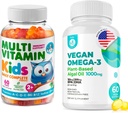 DR. Formand MORITZ Kids Multivitamin Gummies og Vegansk Omega 60 Softgels