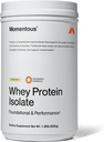 Momentous Essential Grass- Fed Whey Protein Powder - 20 g Whey Isolate Protein - NSF Certified for Sport - Gluten- Free - 24 Serveringer for Essential Everyday Use - Vanilla - Pakke May Vary