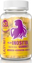 Inositol Gummies med Myo-Inositol & D-Chiro Inositol, D3- vitamin, Magnesiumglycinat & Zink - Ideel 40: 1 Ratio - 30 dag Supply-99