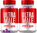 NutraRize (pakke af 2 Ultra Mand Gummies 1000 MG, Vitamin Gummies, Alle naturlige supplement til Boost daglige ydeevne og samlede sundhed, officielle UltraMale anmeldelser (120 Gummies)