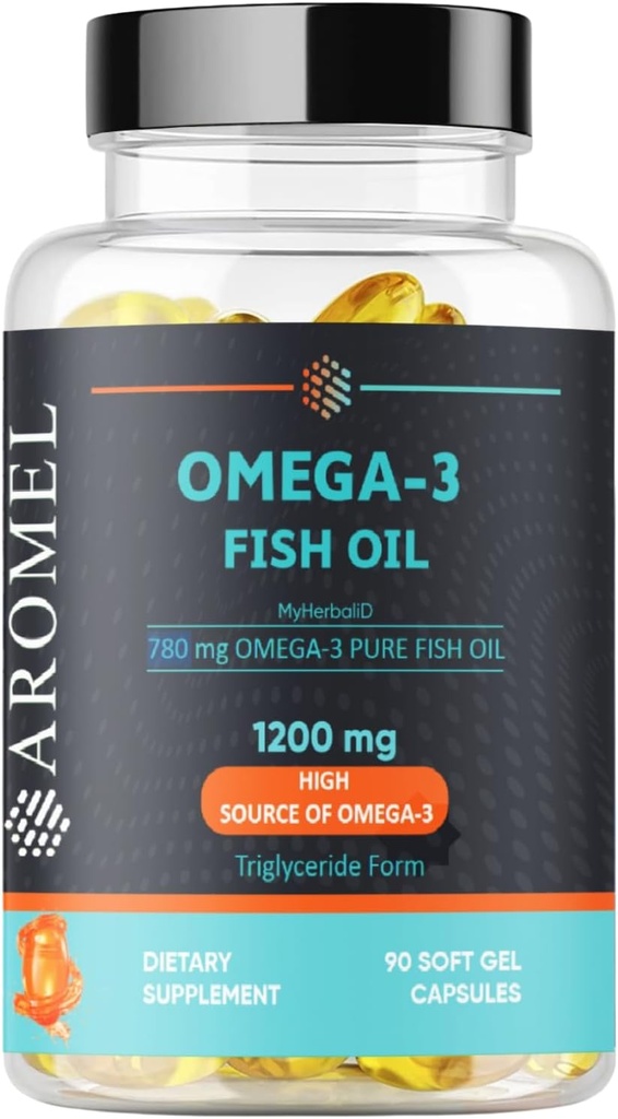 Omega-3 Fiskeolie 1200mg 90 Soft Gel kapsler