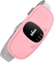 iDOO Opvarmning Pad for period kramper, FSA støtteberettigede poster, Julegaver til kvinder piger, Bærbar opvarmning Pad, Cordless Back Belly Varmepad for menstruelle kramper Relief, Periode Varmebælte, Pink