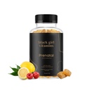 Black Girl Vitaminer - Prenatal Gummies for Women Vitamin med Folate for Bone Health Support, Gluten- Free, (Raspberry-Lemonade), 60ct