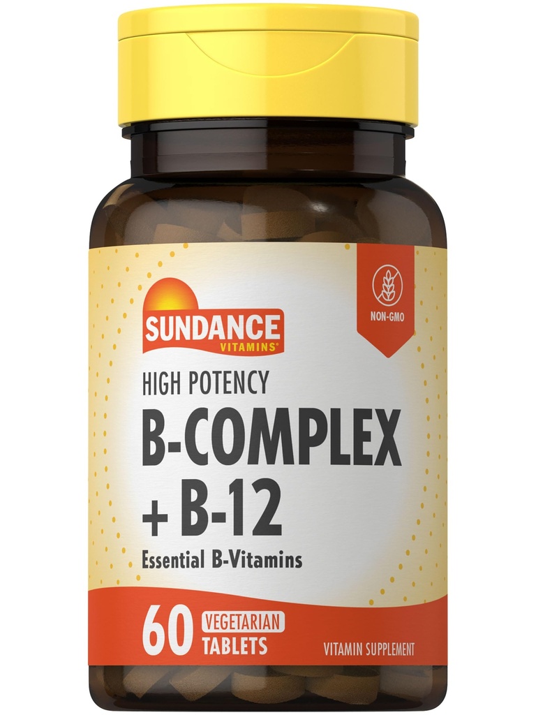 Sundance Vitamin B-Complex-124; med B-12
