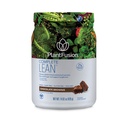 PlantFusion Complete Lean Plant Protein Powder - Prebiotic Fiber, Superfoods & fordøjelsesenzymer - Vegan, Gluten Free, Soy Free, Non- GMO - Chokolade Brownie 1 LB