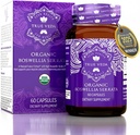 Organic Boswellia Extract Capsules - Boswellia Serrata Extract Capsules - 124; USDA Organic Supplements - 124; 5: 1 Extract - 124; Max Strength 75% Boswellic Acid - 124; Boswellia Complex - 124; 60 Vegan Boswellia Capsules