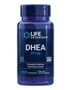 Life Extension Lithium 1000 mcg and DHEA 25 mg - Brain Health, Anti- Aging, Longevity, Immunum & Seksuel Health Supplements - 100 Greve hver