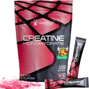 WELLENess LASSRX Creatine Monohydrat Powder - 5000mg, Fruit Punch Flavor - 60 Sachets - 300g