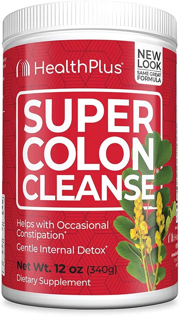Sundhed Plus Super Colon Cleanse: 10- dag Cleanse -Detox124; Mere end 2 Cleanses, 12 Oz