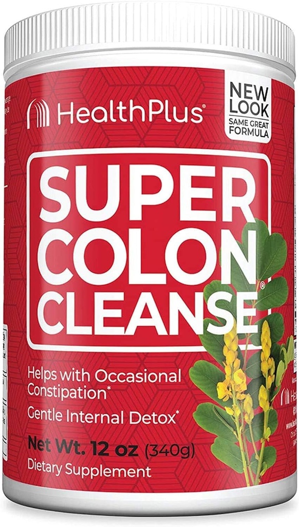 Sundhed Plus Super Colon Cleanse: 10- dag Cleanse -Detox124; Mere end 2 Cleanses, 12 Oz