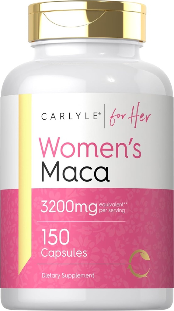 Carlyle Maca Root Kapsler til kvinder 3200mg