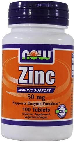NU Kosttilskud, Zink 50 mg, 100 tabletter