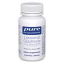 Pure indkapslinger Liposomal Glutathion - immunforsvar & leverdetox * - Antioxidant Protection - med Setria Glutathion - Non- GMO - 30 Softgel kapsler